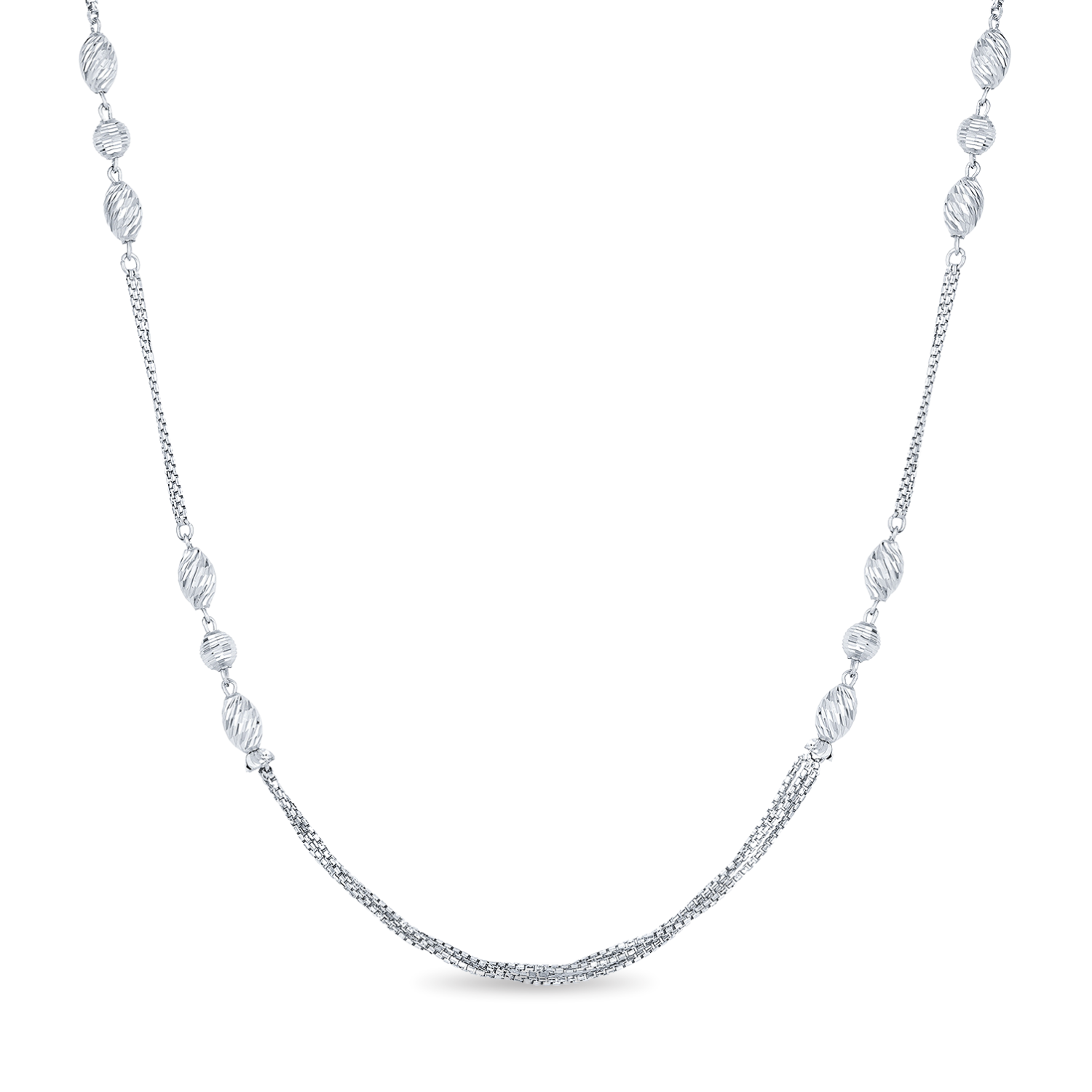 Ball Beaded Chain Multi Line 1