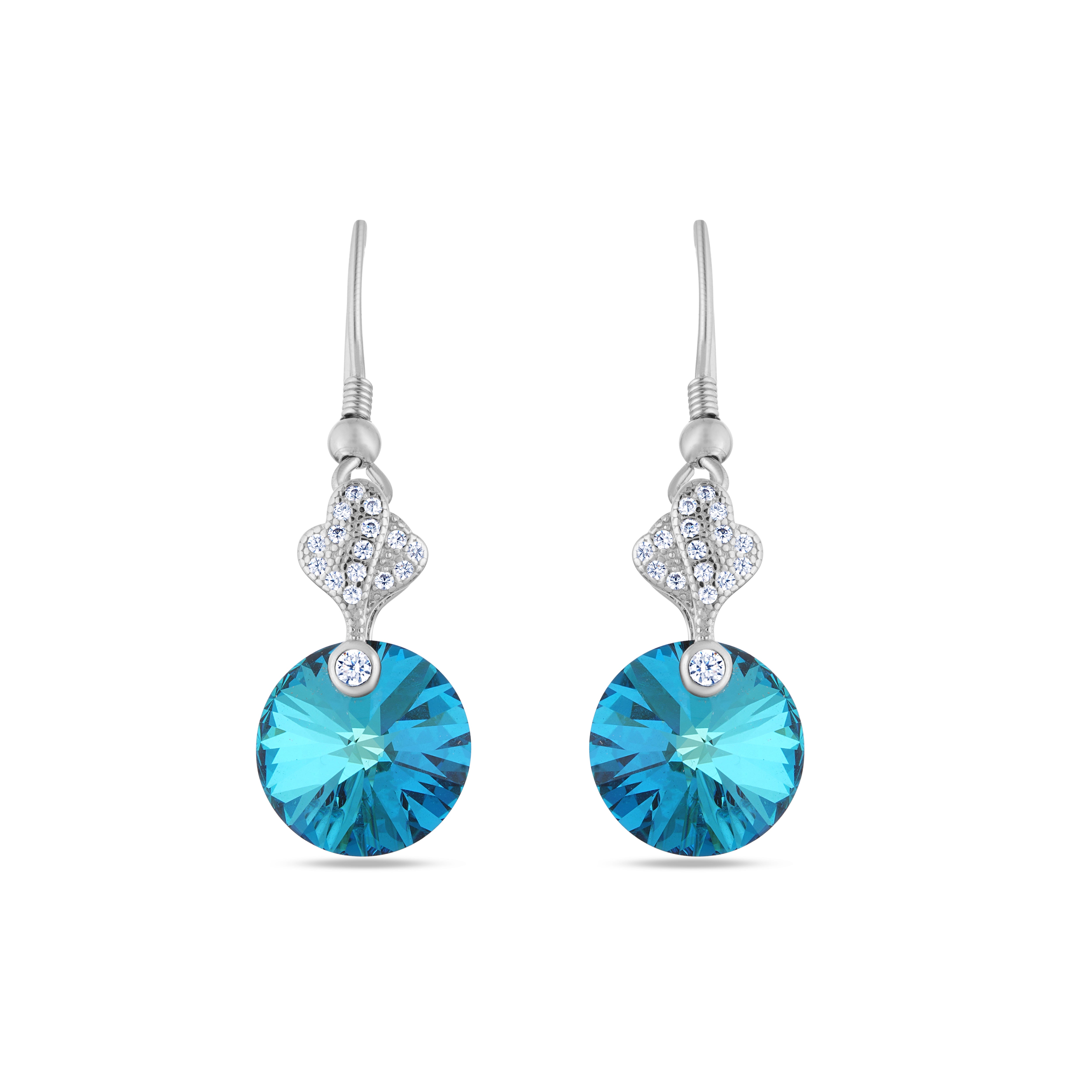 Elegant Drop Sterling Silver Earrings