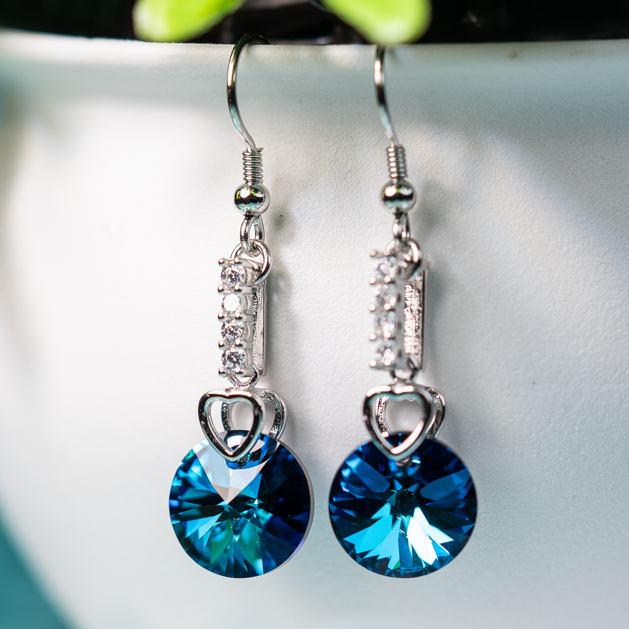 Elegant Drop Sterling Silver Earrings