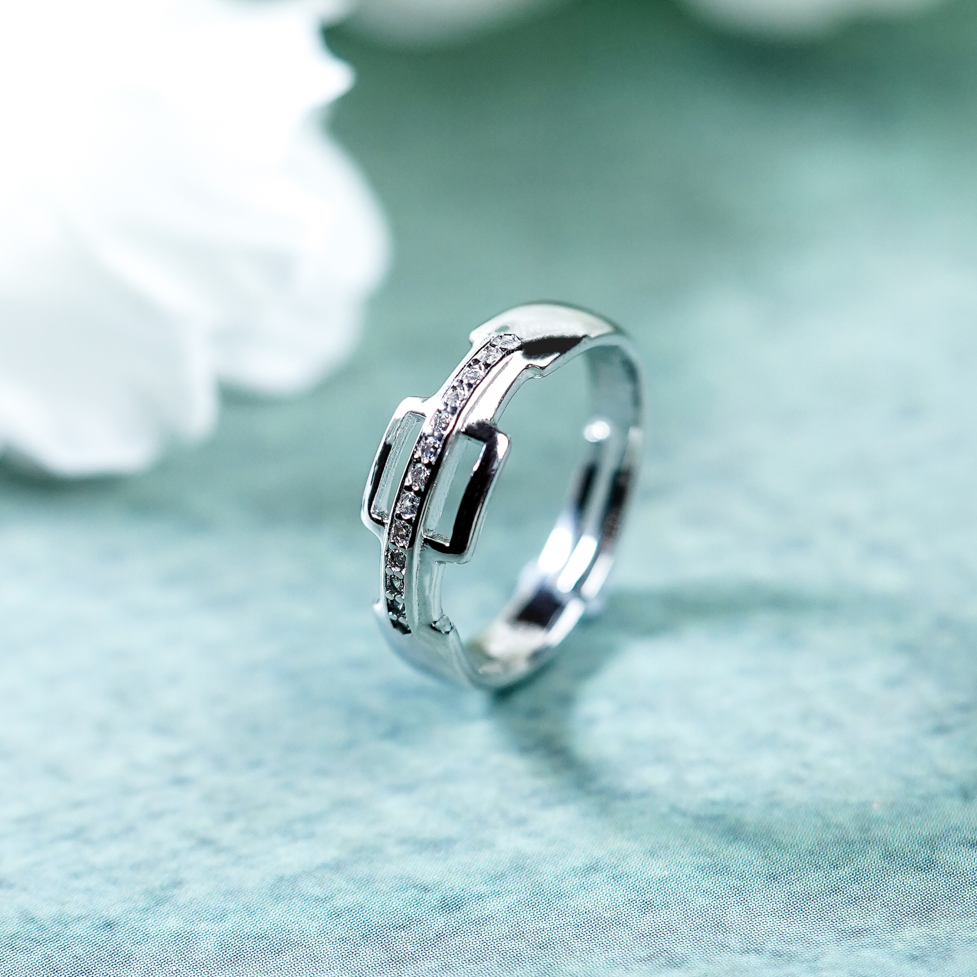 Emperor Style Sterling Silver Ring