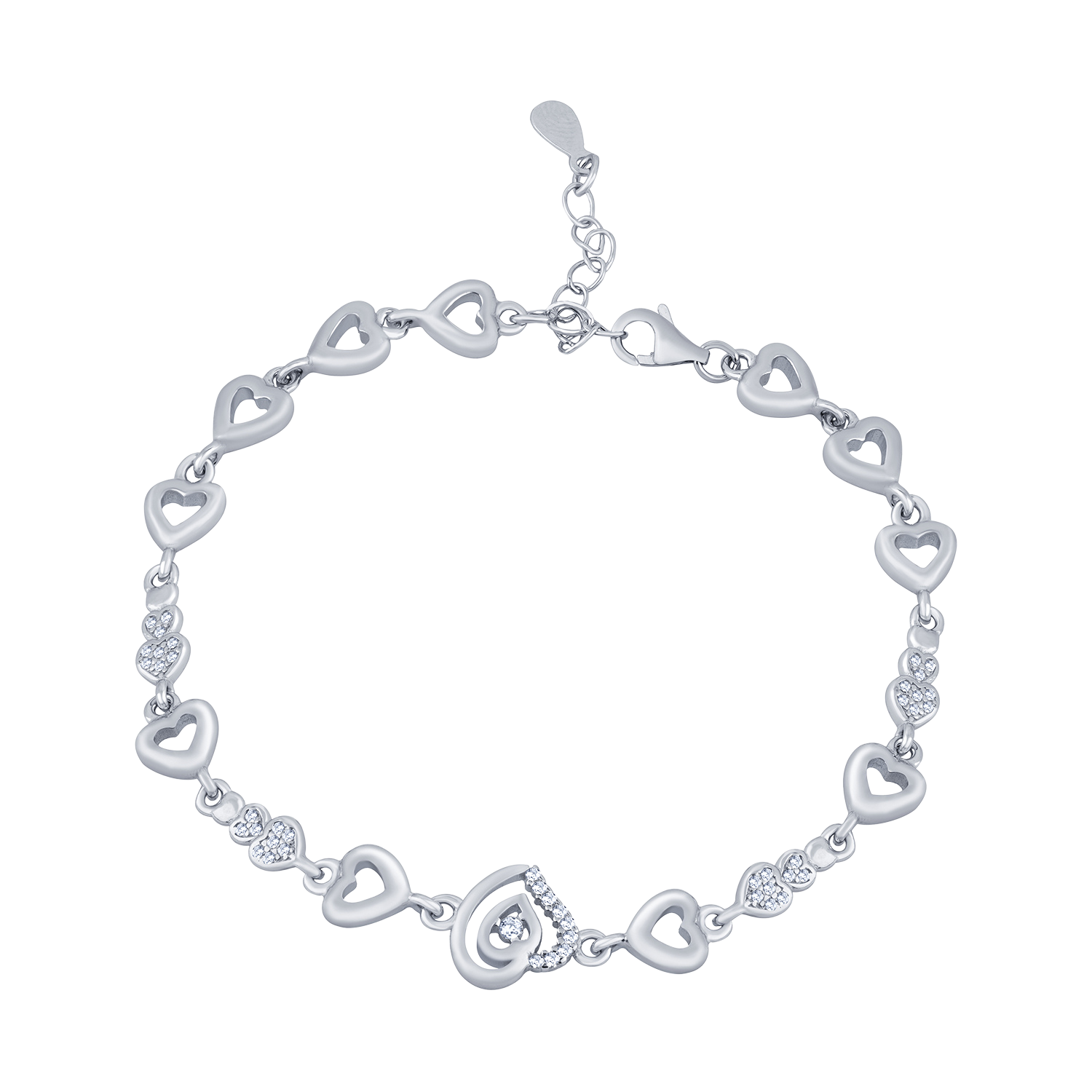 Heart Link Bracelet