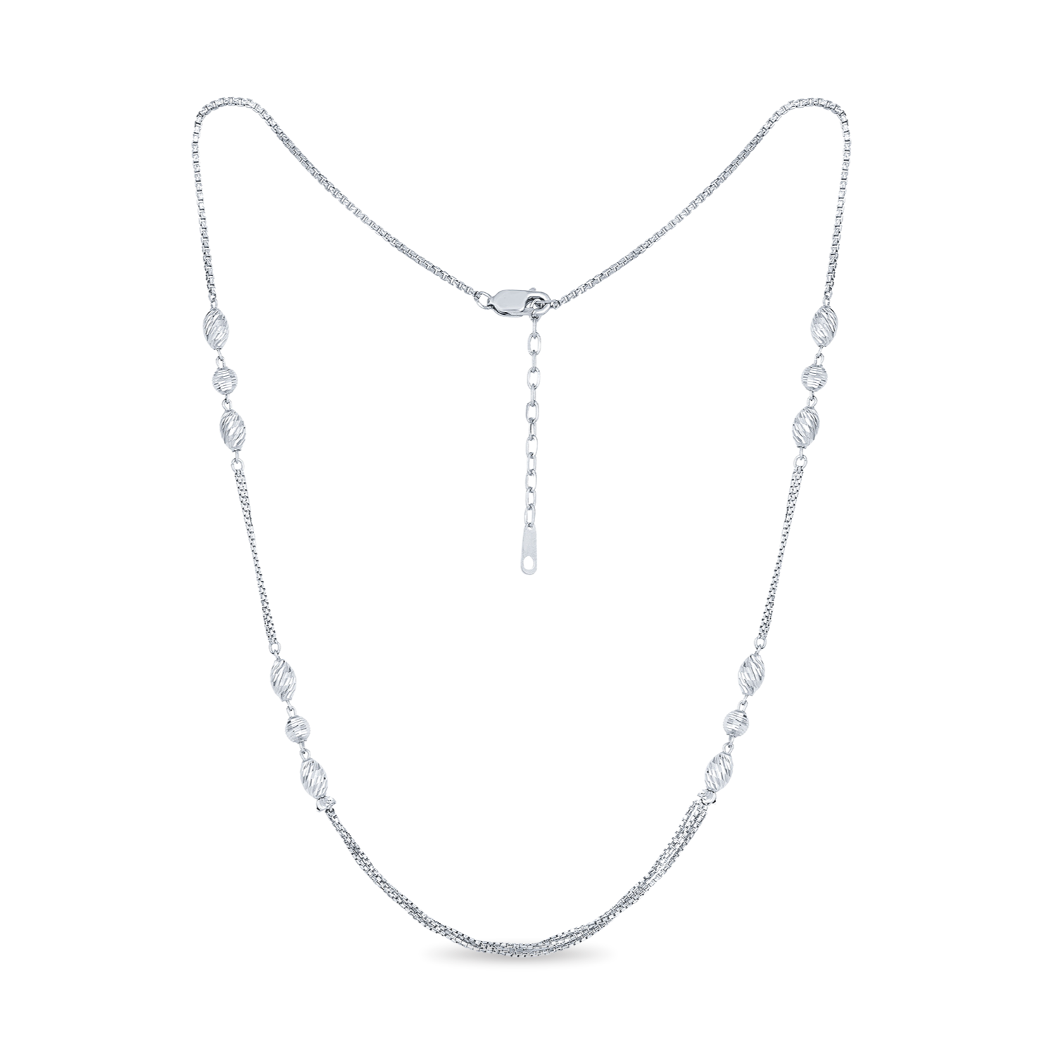 Ball Beaded Chain Multi Line 1