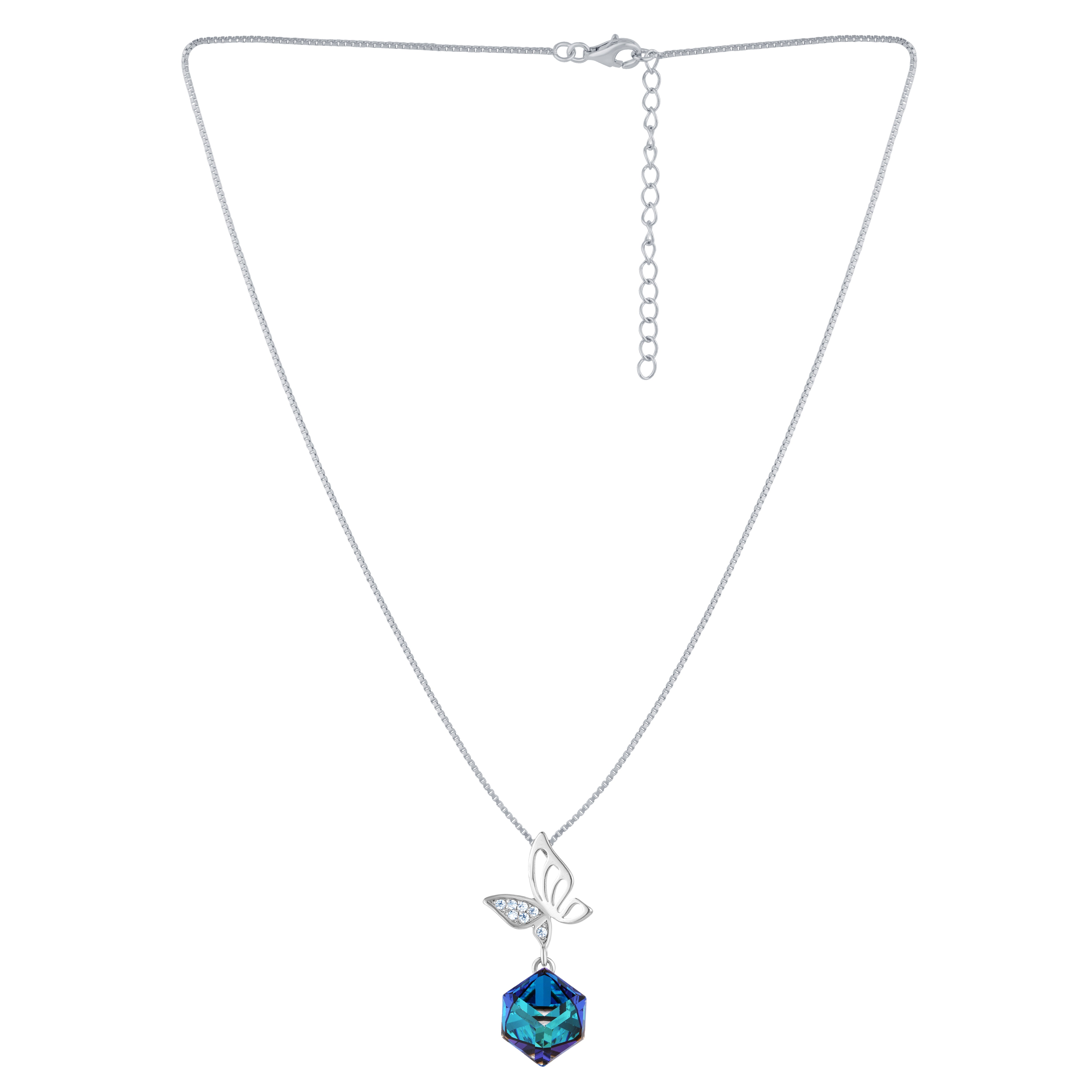 Graceful Swirl Sterling Silver Pendant