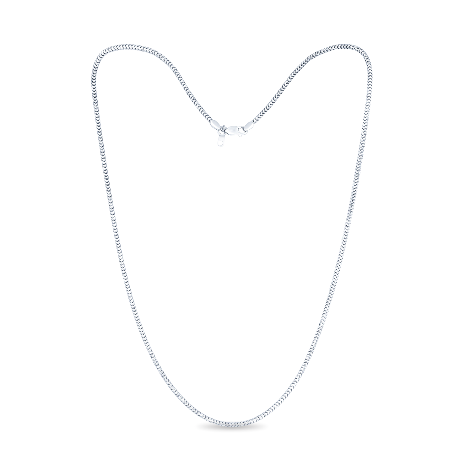 Mens Chain Rhodium 1