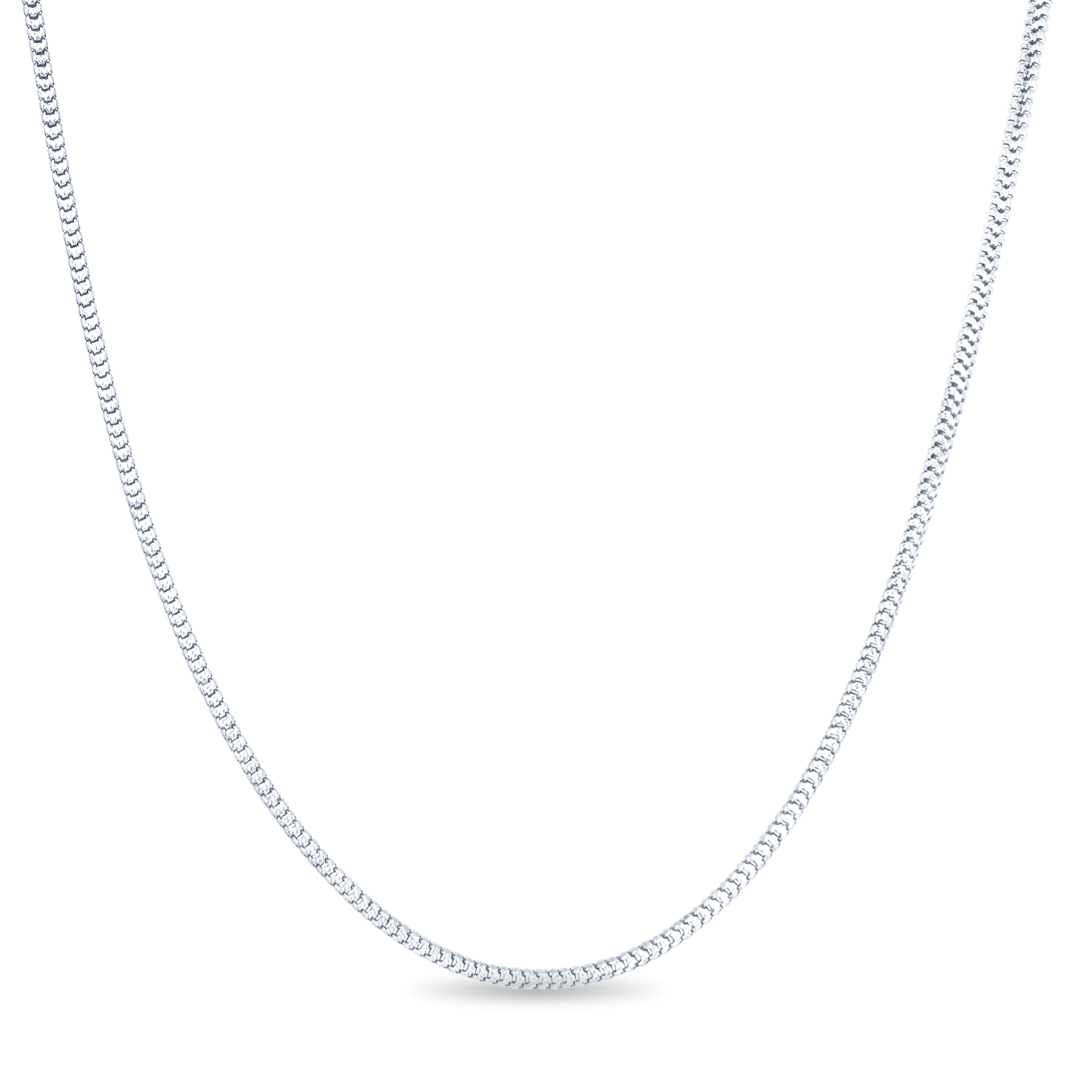 Mens Chain Rhodium 1