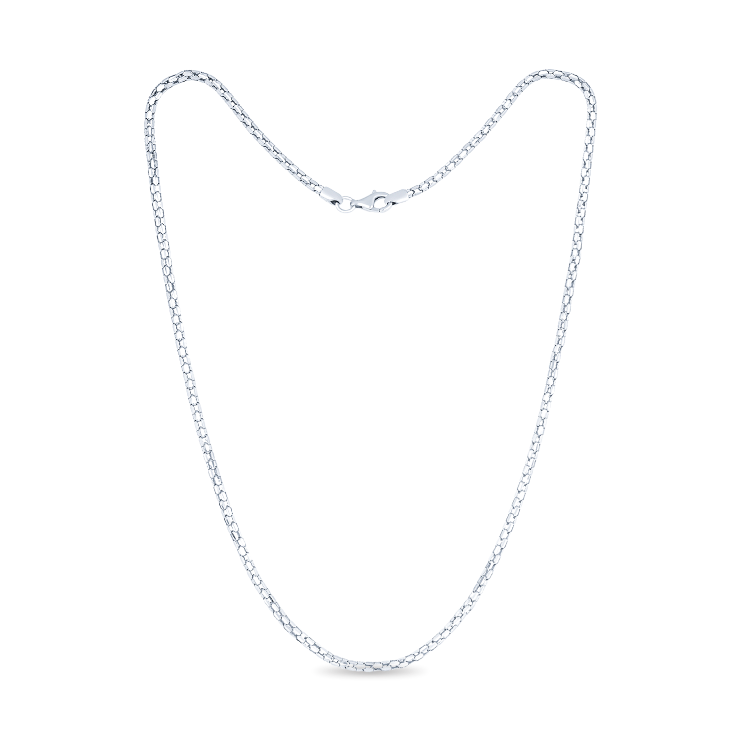 Mens Chain Rhodium 2