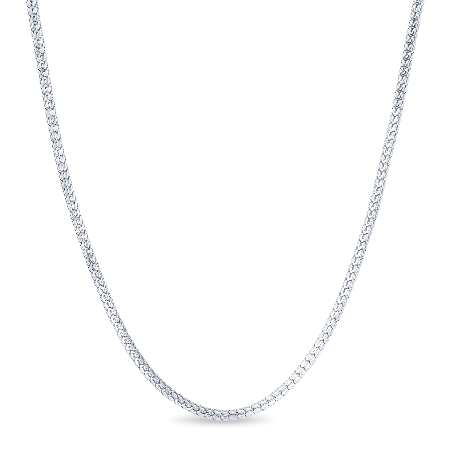 Mens Chain Rhodium 3