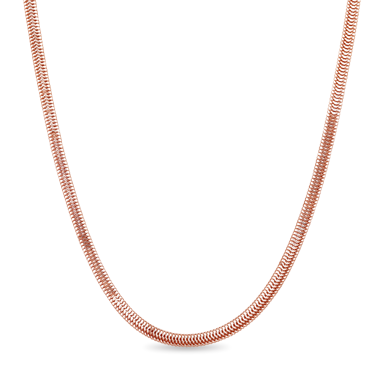 Mens Chain Rose Gold 2